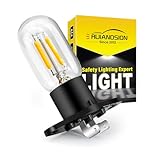 Ruiandsion Mikrowellenbirne Z187 Sockel 240V 2A 25W LED Mikrowellenlampe Birne für Universal Mikrowelle Birnenofen Lampe, Gelb