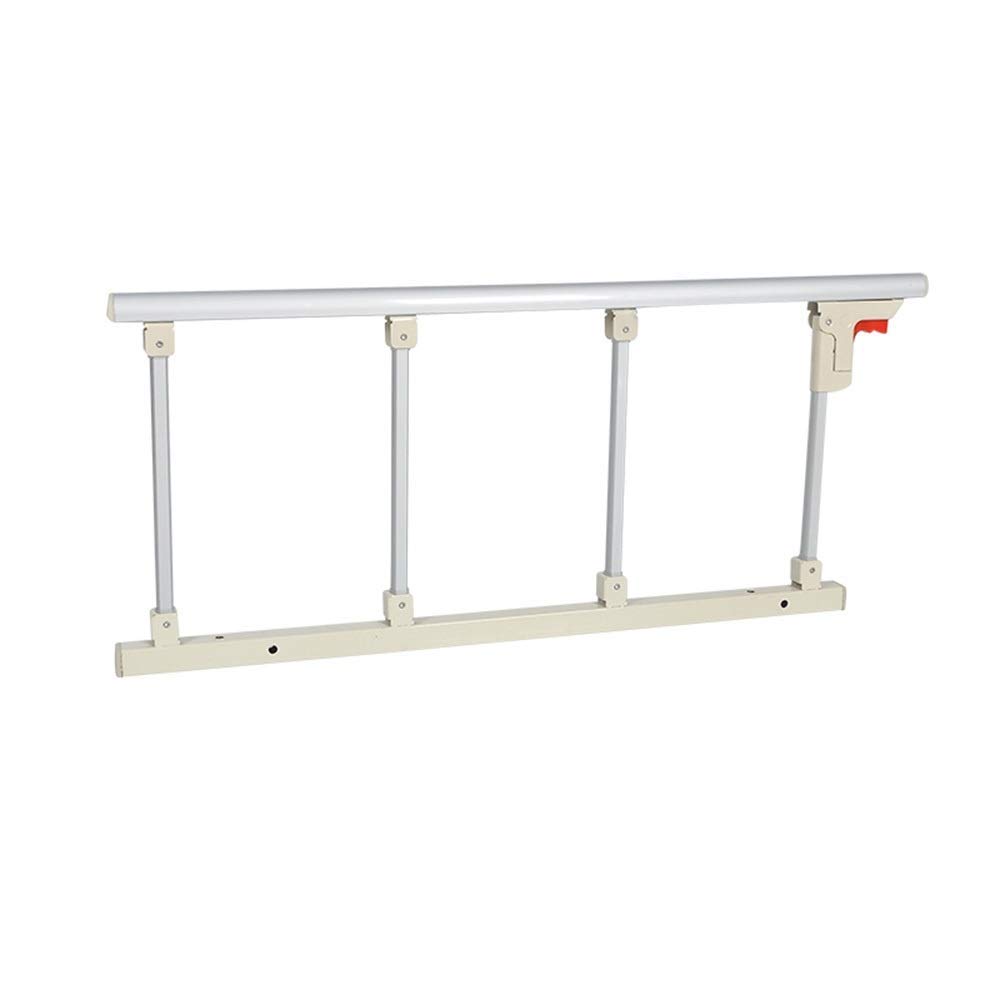 Sponda di Sicurezza Pieghevole per Letto, per Anziani, Adulti, Maniglia di Assistenza, sponda per Letto per disabili, Barra paraurti in Metallo per Ospedale (Dimensioni: 95x40 cm)