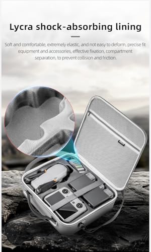 DJI Zubehör-Set Air 3S Fly More Combo RC 2 - Aufbewahrungstasche, Propellerhalter, Halsgurt, Sonnenblende, Landeplatz, Display-Schutzfolie