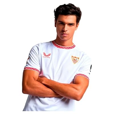 Castore Sevilla FC 24/25 Replica Home Short Sleeve T-Shirt M | Ya disponible en tu tienda friki favorita! En mundofriki.es!