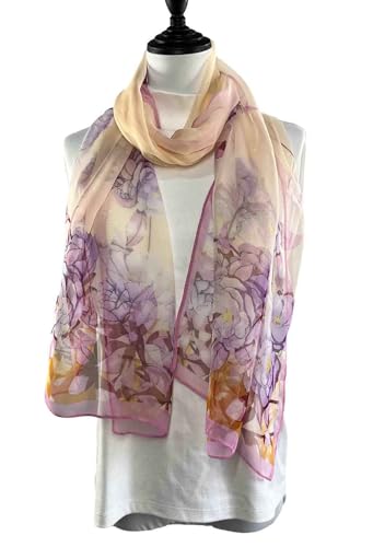 Xyueanlo Scarfs for Women Fashion Scarves Print Pattern Lightweight Sunscreen Scarf Wraps Shawls2