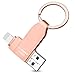 Produktbild USB Stick für iPhone Android 128GB USB C Stick Handy Flash Drive Speicherstick V-START Speichererweiterung Externer Speicher für iPhone IPad Samsung Huawei IOS OTG Laptop Tablet PC - 128GB Pink