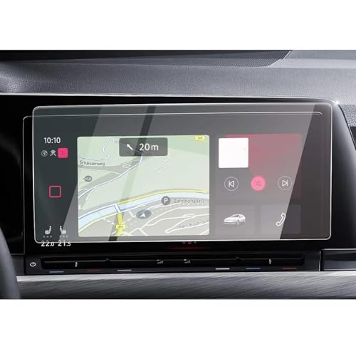 Protection d'écran LCD GPS Golf 8 verre trempé MK8 GTI GTE vitre tactile voiture 2020-2023