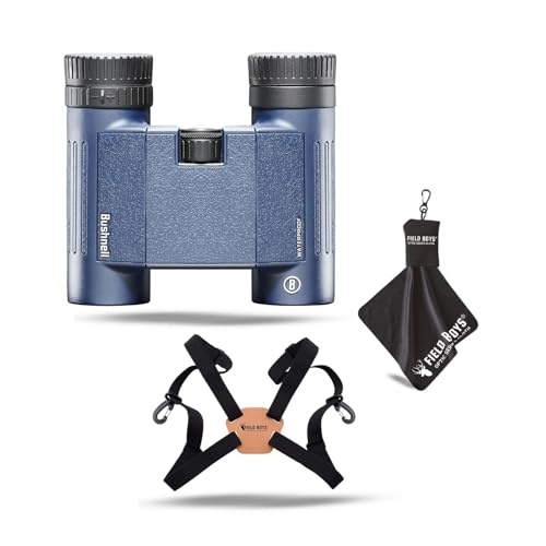 Bushnell H2O 8x25mm Binoculars, Waterproof and Fogproof Binoculars for Boating,