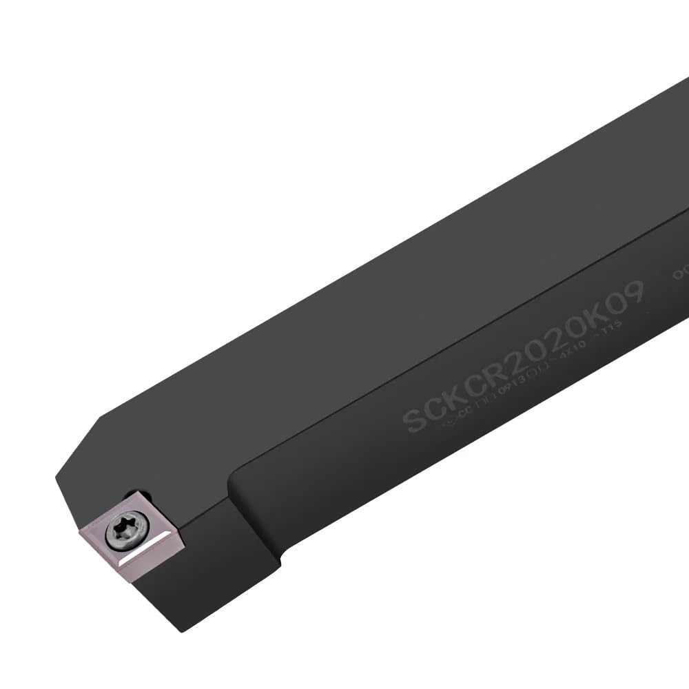 Portaherramientas SCKCL2020K12 para torneado externo de torno CNC compatible con inserto CCMT09T3