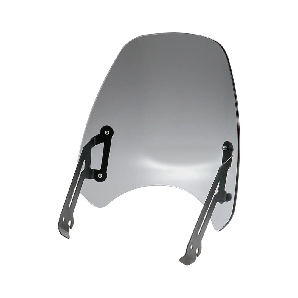 Spoiler Parabrezza Deflettore del Vento del Parabrezza Grigio Motociclista per Ducati per Scrambler 2016-Up Schermo cupolino Sport
