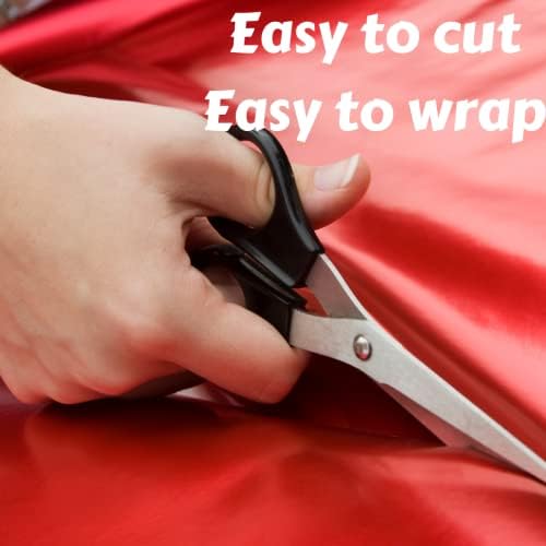 Valentines Day Tissue Paper 20 Sheets for Wrapping, Large Sheets of Pale Pink, Bright Pink, Red & White Tissue Wrapping Paper for Valentines Gifts of Love, Valentines Crafts Projects, 70cm x 50cm