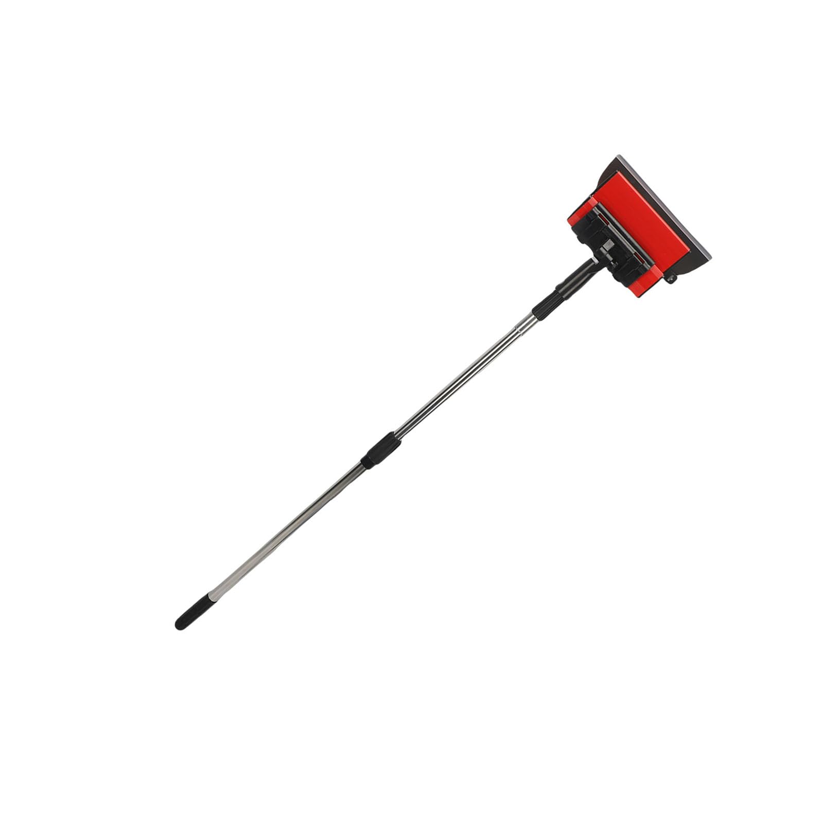 Generic Juego de Espátula Alisadora de Paneles de Yeso de Acero Inoxidable para Acabado de Paredes de Placas de Yeso de 15 Cm a 80 Cm con de Extensión de 80-130 (rojo)