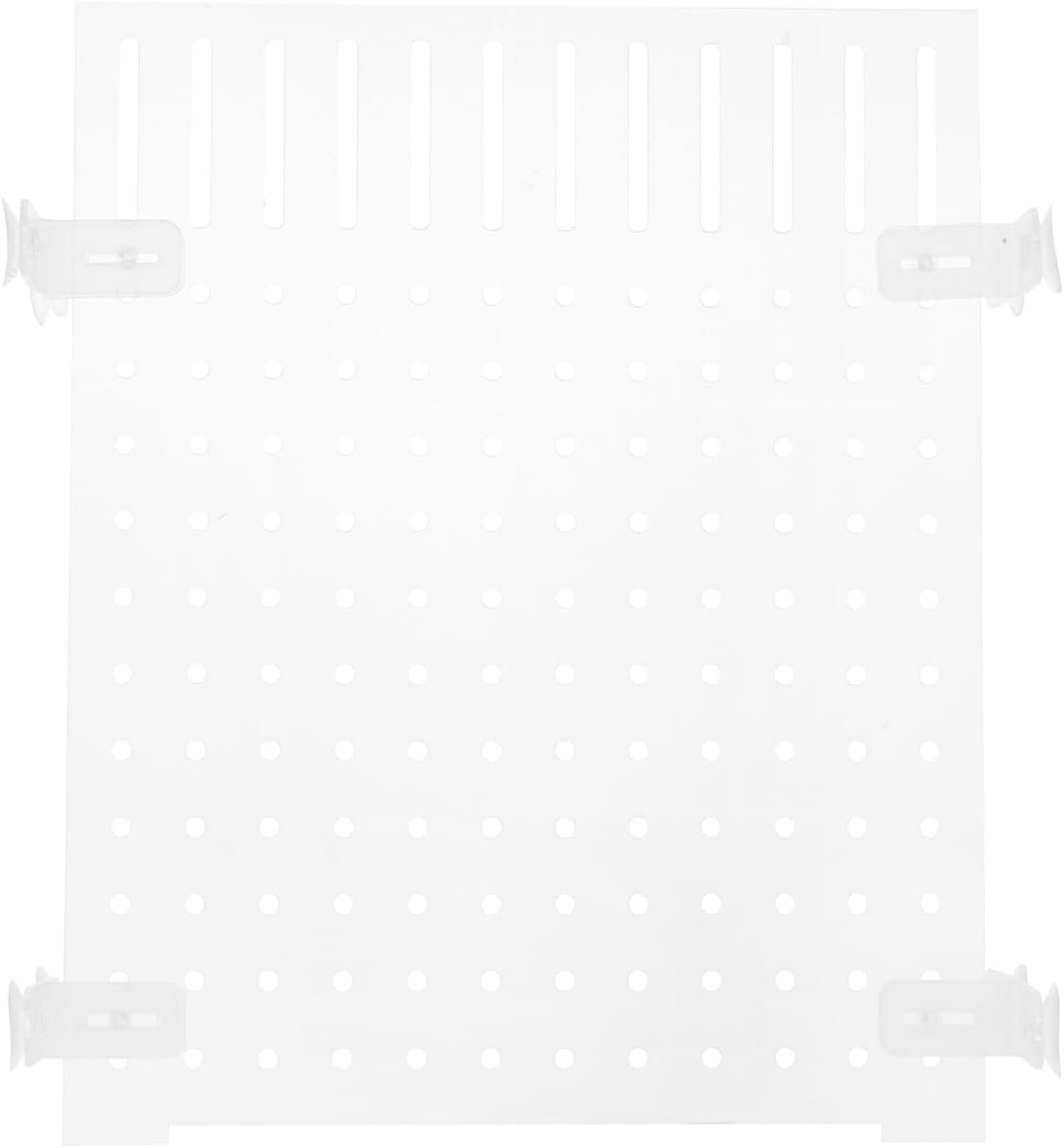 Aquarium Fish Tank Divider 11.81X9.84 Inch Clear Acrylic Isolation Board Transparent Tank Separator for 10-20 Gallon Aquariums Breeding and Separation