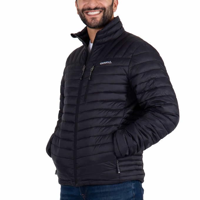 Gerry Men Lightweight PufferJacket (Black, M)4