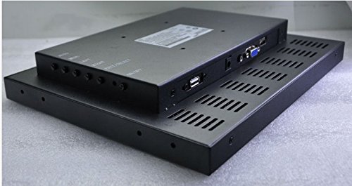 GOWE 12,1" 4:3 rezystancyjny ekran dotykowy monitor przemysłowy 800 * 600 HDMI wejście USB otwarta rama wodoodporna metalowa obudowa uchwyt ścienny