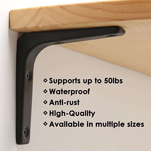 Sayayo 2 Pcs Iron Wall Shelf Bracket thumb #2