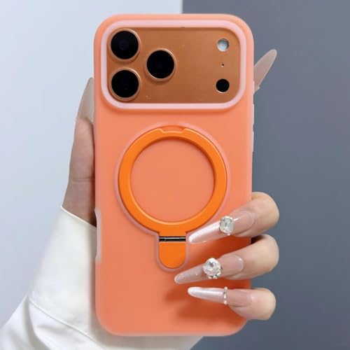 Coque silicone iPhone 16 Pro Max MagSafe rose pastel Caseative