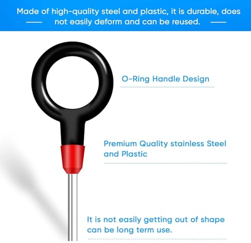 Image of Terminal Removal Tool Kit 82 Pcs Depinning Tool Electrical Connector Pin Removal Tool Kit Pin Extractor Tool Set Wire Terminal Release Tool for Automotive Car Household Devices