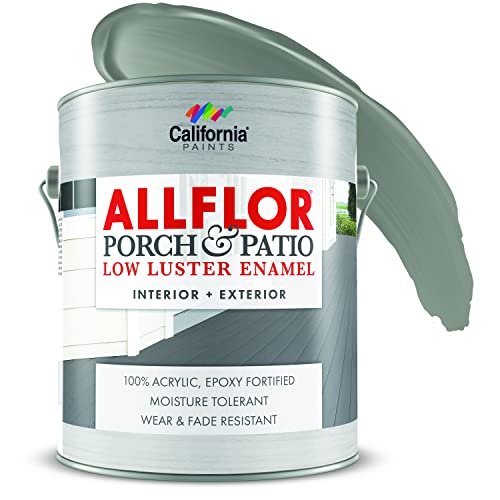CALIFORNIA PAINTS ALLFLOR Porch, Patio and Floor Enamel Paint, Light