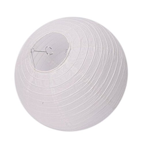 3Pcs 12 Inches White Paper Lantern #TOP29