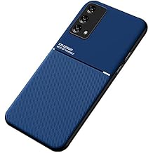 Kepuch Mowen Case Cover Bumper Built-in Metal Plate for Oppo A74 4G/F19 - Blue