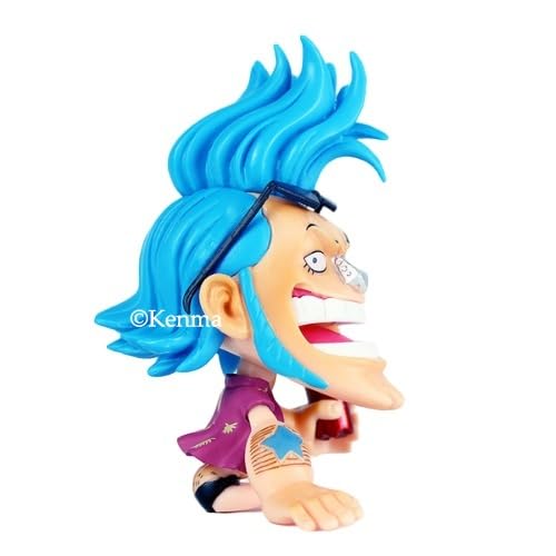 Image of KENMA One Piece Franky Action Figure 9 Cms PVC Anime Figurine Weeb Manga Collectible Model Toy