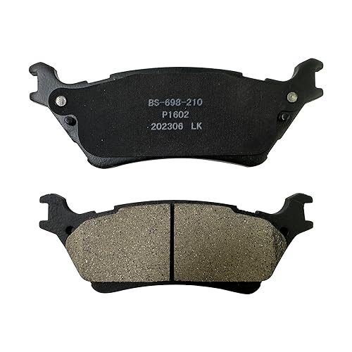 IBESTWOLF Front Rear Brake Pads