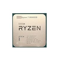 Computerhardware Ryzen 7 5800X3D R7 5800X3D 3,4 GHz 8-Kern 16-Thread CPU Prozessor 7NM L3=96M 100-000000651 Sockel AM4 Neu, Aber ohne Lüfter Fertigungspräzision