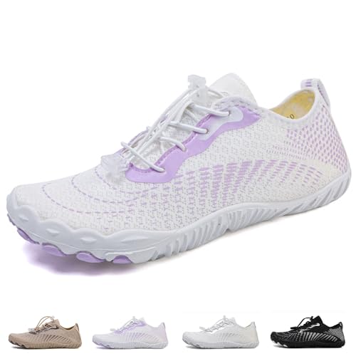 SYT-MD Calzado de conexión a Tierra for Hombre y Mujer, con Cobre, Unisex, Ligero y Antideslizante.(Purple,38 EU)
