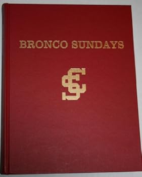 Hardcover Bronco Sundays Book