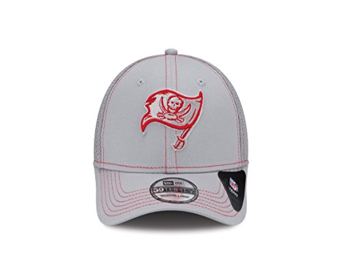 Nfl Tampa Bay Buccaneers Flex Fit Cap, Gray Neo, Medium/Large #TOP1