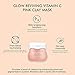 Generic Dot'&'Key Glow Reviving Vitamin C Pink Clay Mask | Face Mask for Glowing Skin | Fades Pigmentation | Hydrates & Plumps Skin | For All Skin Types | For Women & Men | 85g