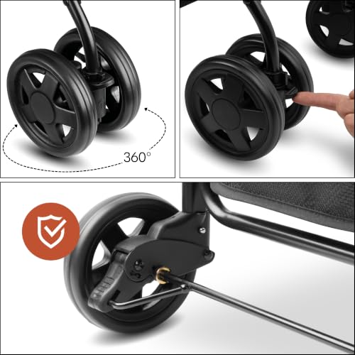 hauck Buggy Sport, Olive - Federleichter Reisebuggy 5,9 kg - mit Liegefunktion für Kinder ab Geburt bis 15 kg - Klein Zusammenklappbar, Großer Einkaufskorb bis 3 kg