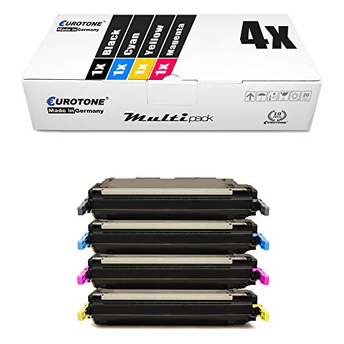 4X Eurotone Toner para Canon IR C 1021 1022 1028 wie C EXV 26 CEXV26 Set