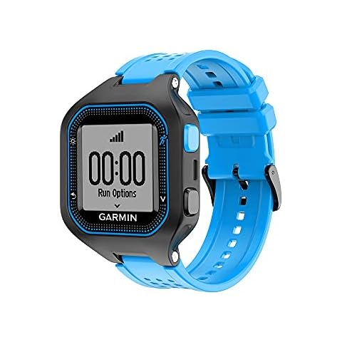 Correa de Pulsera de Reemplazo WIIKAI Compatible con Garmin Forerunner 25 Cover