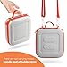 Jaffzora Hard Case Compatible with Yoto Mini Kids Audio Music Player & Yoto Headphone, Travel Storage Case for Children Speaker Plays Audiobook Cards Radio, Light Gray(Box Only)