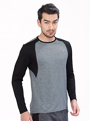 Image of TECHNOSPORT Men's Slim Fit Active T-Shirt - (MTP605 P) Pack of 1