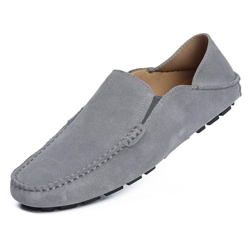 Image of Go Tour Handmade Mens Casual Loafers Moccasins Slip On Driving Shoes