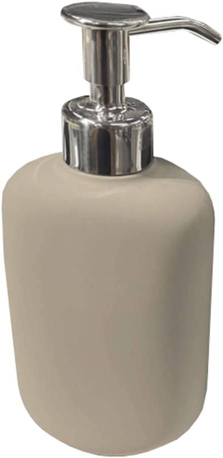 300ml/10.6オンス ソープディスペンサー セラミック バスルームアクセサリー カウンタートップ ローションディスペンサー ス