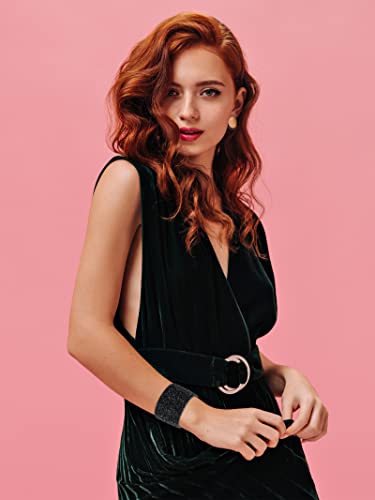 Long tiantian Bracelets for Women Trendy Boho Jewelry for Women Rhinestone Cuff Bangle Bracelets for Women Boho Leather Wrap Bracelets Christmas Gifts Stocking Stuffers4