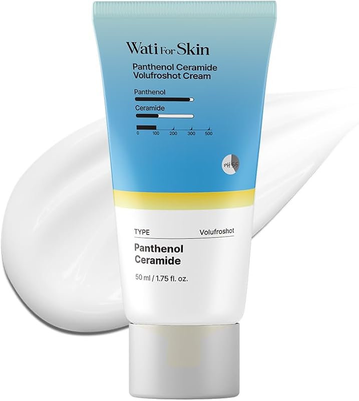 Creme hidratante facial Wati For Skin com pantenol, Ceramide NP, Volufiline e alantoína, 50 mL