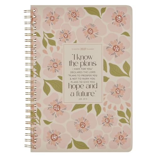 Image of Christian Art Gifts 2027 Planner: Weekly & Daily Planning, Floral Designs