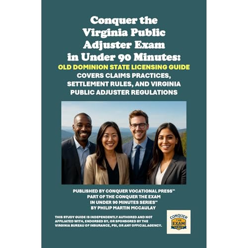 Conquer the Virginia Public Adjuster Exam in Under 90 Minutes: Old Dominion State Licensing Guide (Authored by Philip Martin McCaulay) episode artwork