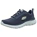 Produktbild Skechers Herren Flex Advantage 5.0, Navy Mesh Duraleather Orange Trim, 42 EU
