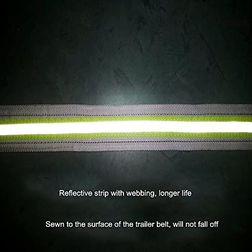 DSFHKUYB Corda de reboque, alças de reboque de recuperação para carro resistentes 11023Ib 5 tonelada