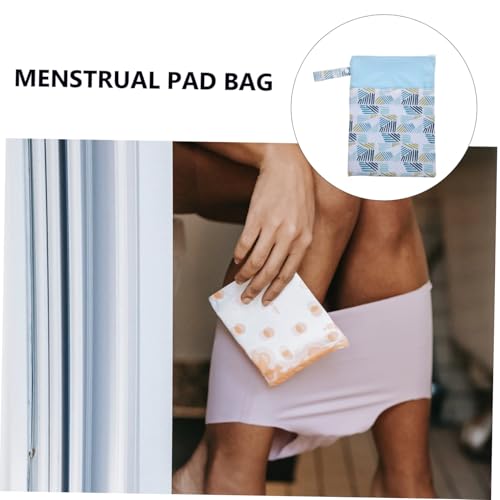 Bolsa de almacenamiento multipropósito impermeable azul miniatura 3