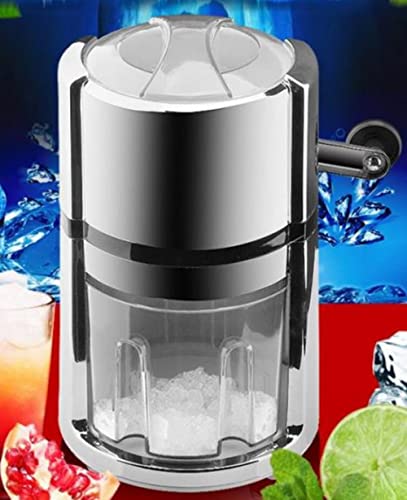 Rvs Ice Crusher Hand Crank Handleiding Ice Crusher Geschoren Ronde Vorm Ijsmachine voor Thuis Commercieel - Image 5
