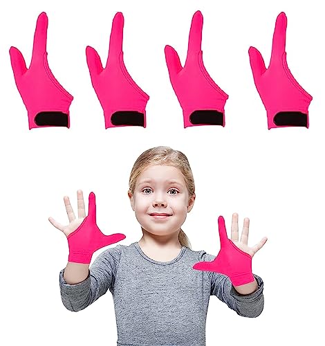 Image of 4pcs Anti Thumb Sucking Guard Gloves for Kids - Chewy Compression Glove to Stop Nail and Finger Biting - Ages 5-12