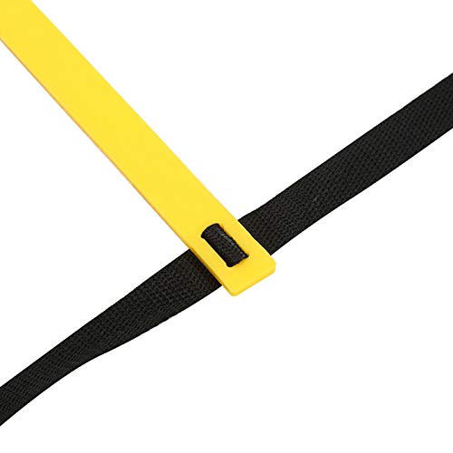 Escada de agilidade de velocidade robusta prática portátil durável, escada de agilidade flexível, pa