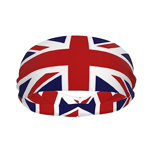 Image of Cute Flag Headbands Women Men Flag Sweatband Sports Headband for Running, Cycling, Yoga Gym, Working Out