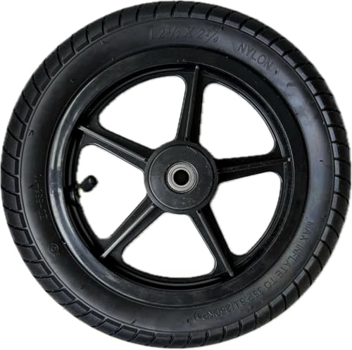 Roue arrière de fauteuil roulant de 30,5 cm, roue complète, roue de secours, pneu de vélo...