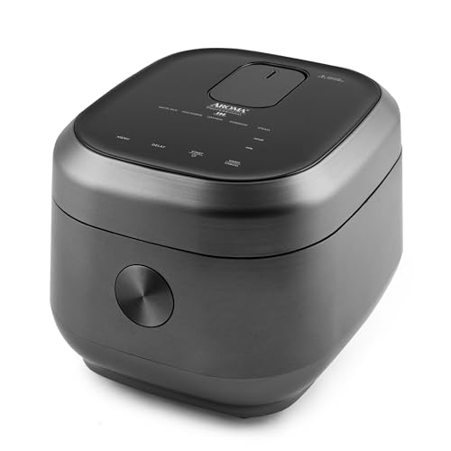 AROMA® Professional 6-Cups (UnCooked) / 3Qt. 360° Induction Rice Cooker & Multicooker (ARC-7606GR) by AROMA - Used condition - US$69.29