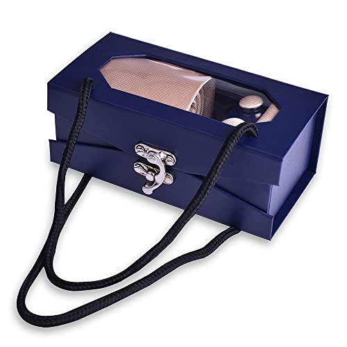 Set de corbata con caja de regalo para hombre miniatura 3