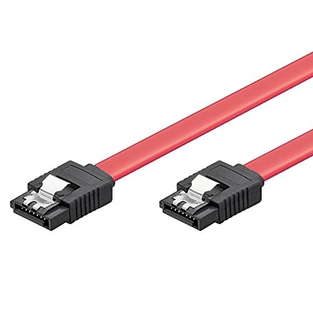 Cavo SATA III 6Gbps 0.5m - Con Connettori Angolati 90° E Clip Metalliche, Colore Rosso - Foto 5